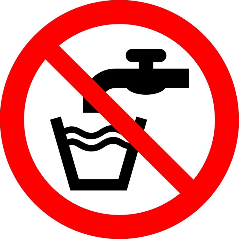 Eau non potable