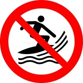 Interdiction de surfer