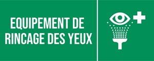 Rinçage des yeux - Pictogramme