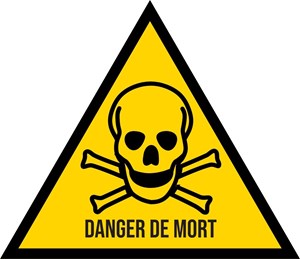 Danger de mort - Pictogramme