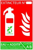 Extincteur type AB sans fluor