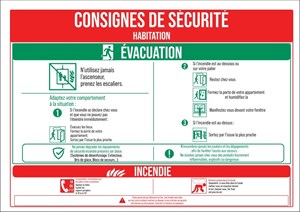 Consignes habitation
