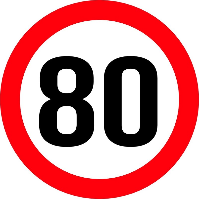 Vitesse limitée a 80Kmh