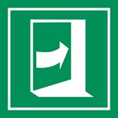 Durų atidarymas iš dešinės – piktograma