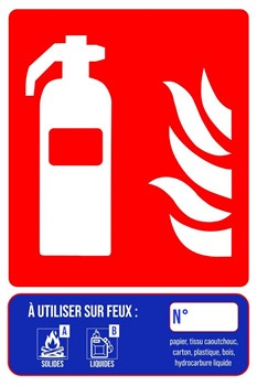 Extincteur type AB