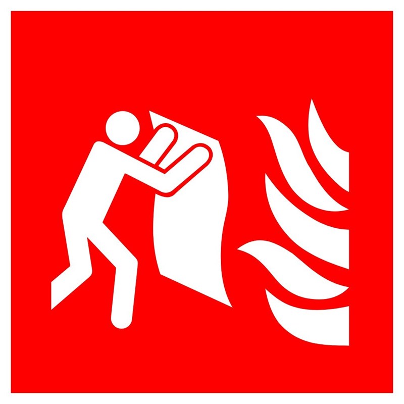 Couverture anti feu