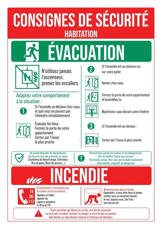 Consignes habitation