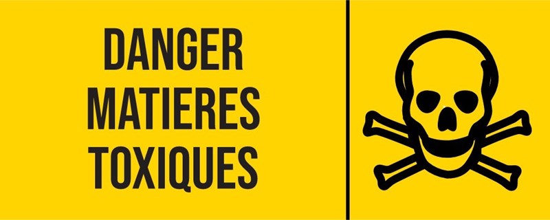 Matières toxiques - Pictogramme