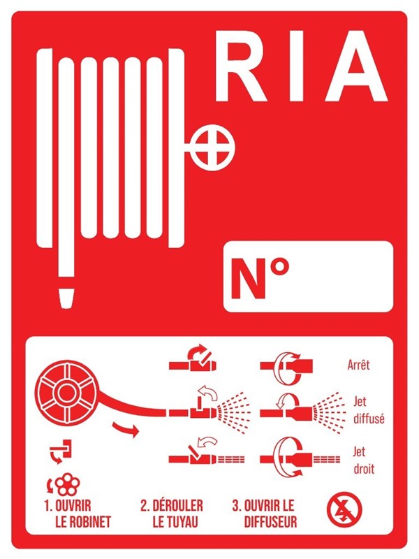 Robinet arme incendie (RIA)