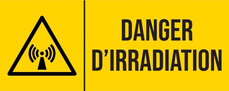 Stralingsgevaar - Pictogram