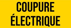 Coupure électrique