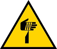 Eléments pointus risque de coupure de la main