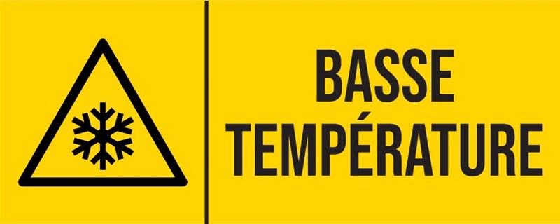 Basse température - Pictogramme