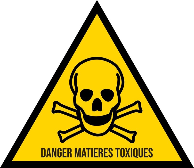 Matières toxiques - Pictogramme
