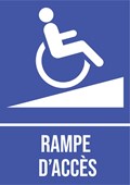 Rampe d'accès PMR