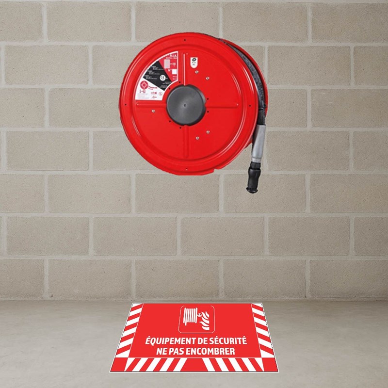 Robinet arme incendie (RIA) - Au sol