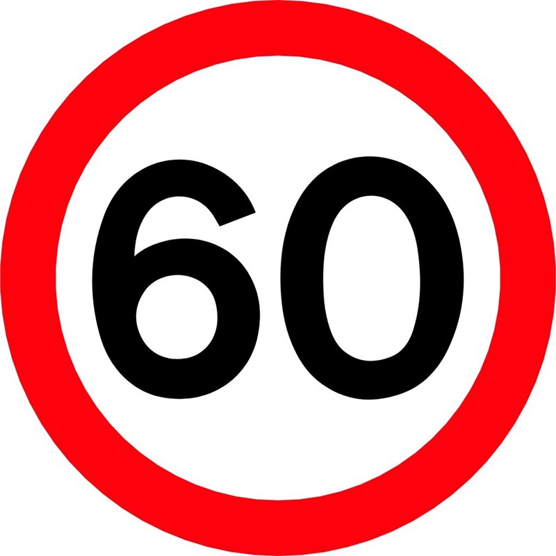 Vitesse limitée a 60Kmh