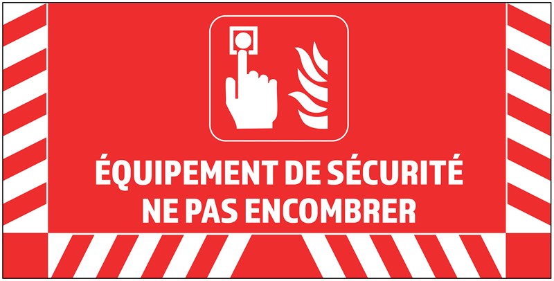 Alarme - Au sol