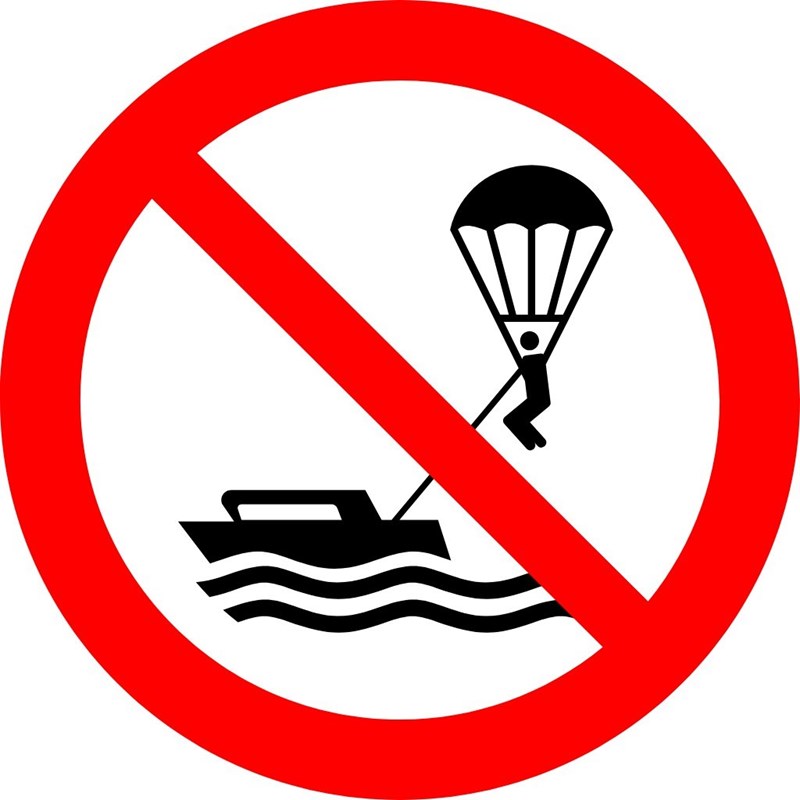 Interdit aux parapentes