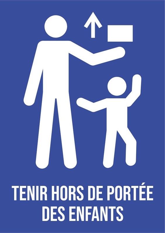Tenir hors de portée des enfants - Pictogramme