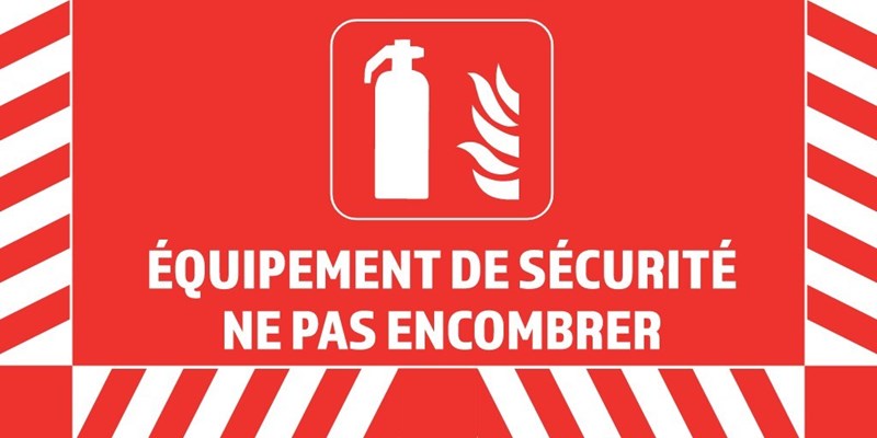 Extincteurs - Au sol