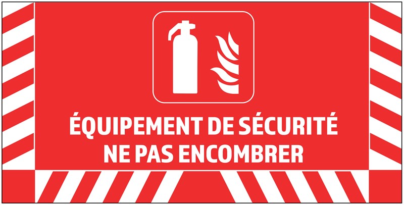 Extincteurs - Au sol