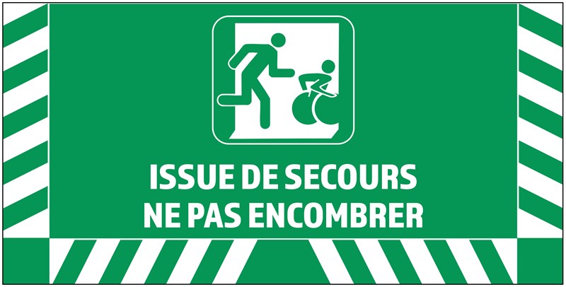 Ieșire de urgență – La nivelul solului