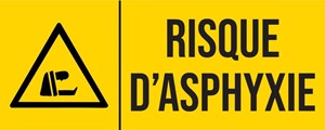 Risque d'asphyxie - Pictogramme