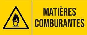 Substanțe oxidante – Pictogramă