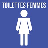 Toilettes femmes - Pictogramme