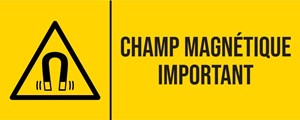 Champ magnétique - Pictogramme