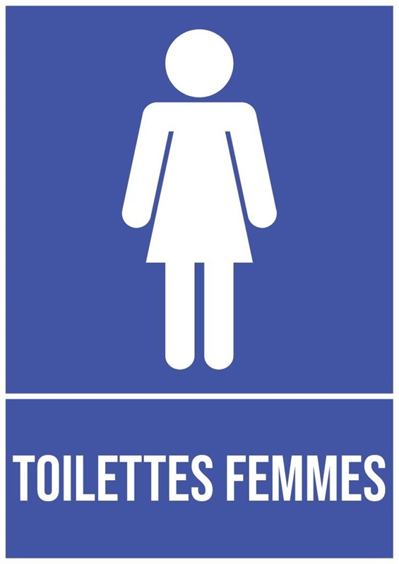 Toilettes femmes - Pictogramme