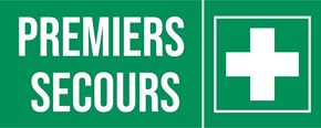 Premiers secours - Pictogramme