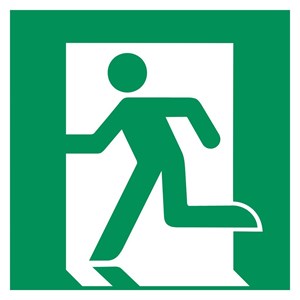 Issue de secours gauche