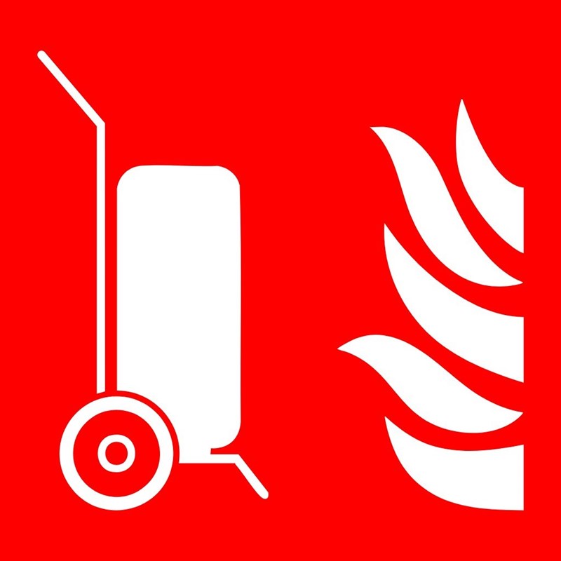 Extincteur sur roues