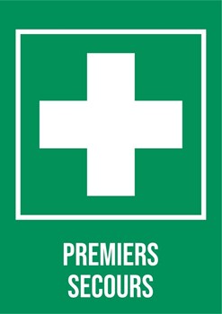 Premiers secours - Pictogramme