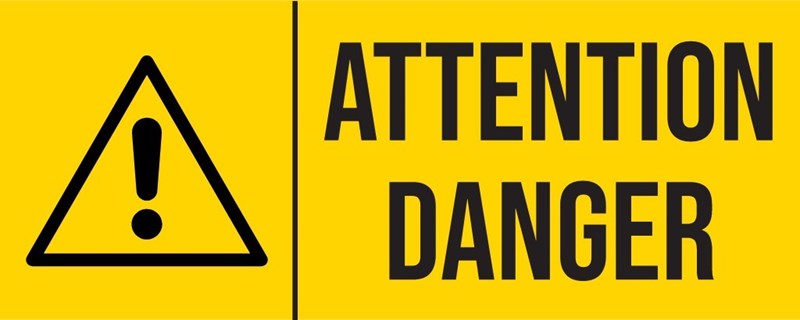注意危险 - 象形图