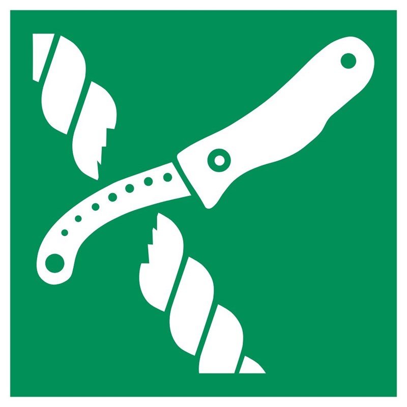 Couteau de radeau