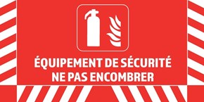 Extincteurs - Au sol